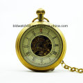 Custom Japan Movt Antique Pocket Watch with Chain